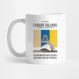 make a journey to Canary Islands Mug